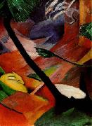 Franz Marc, Deer in the Woods II, 1912